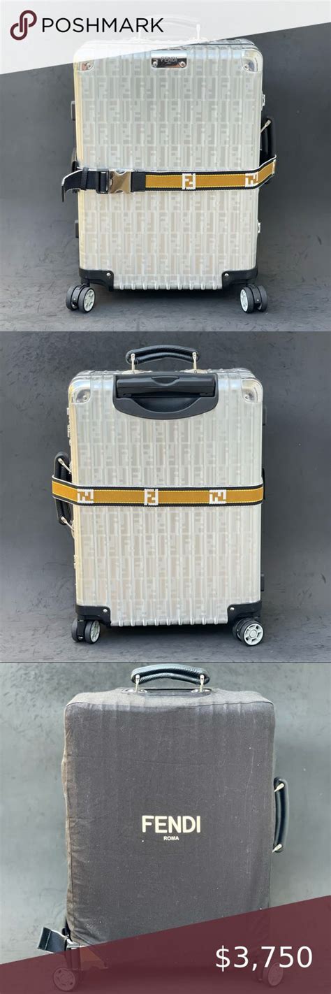 fendi mini suitcase|fendi carry on luggage.